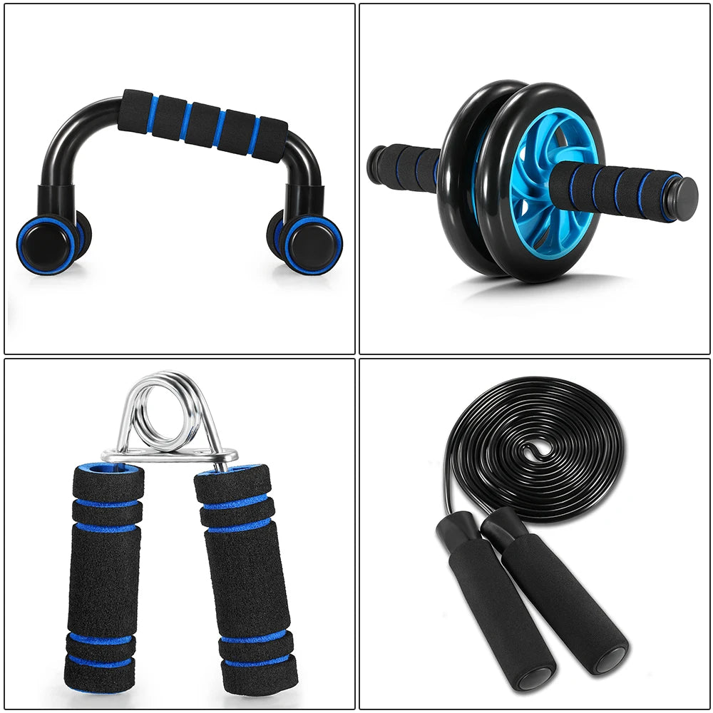 YOSOO Abdominal Wheel 5 In 1 Home Workout Set Fitness Kit