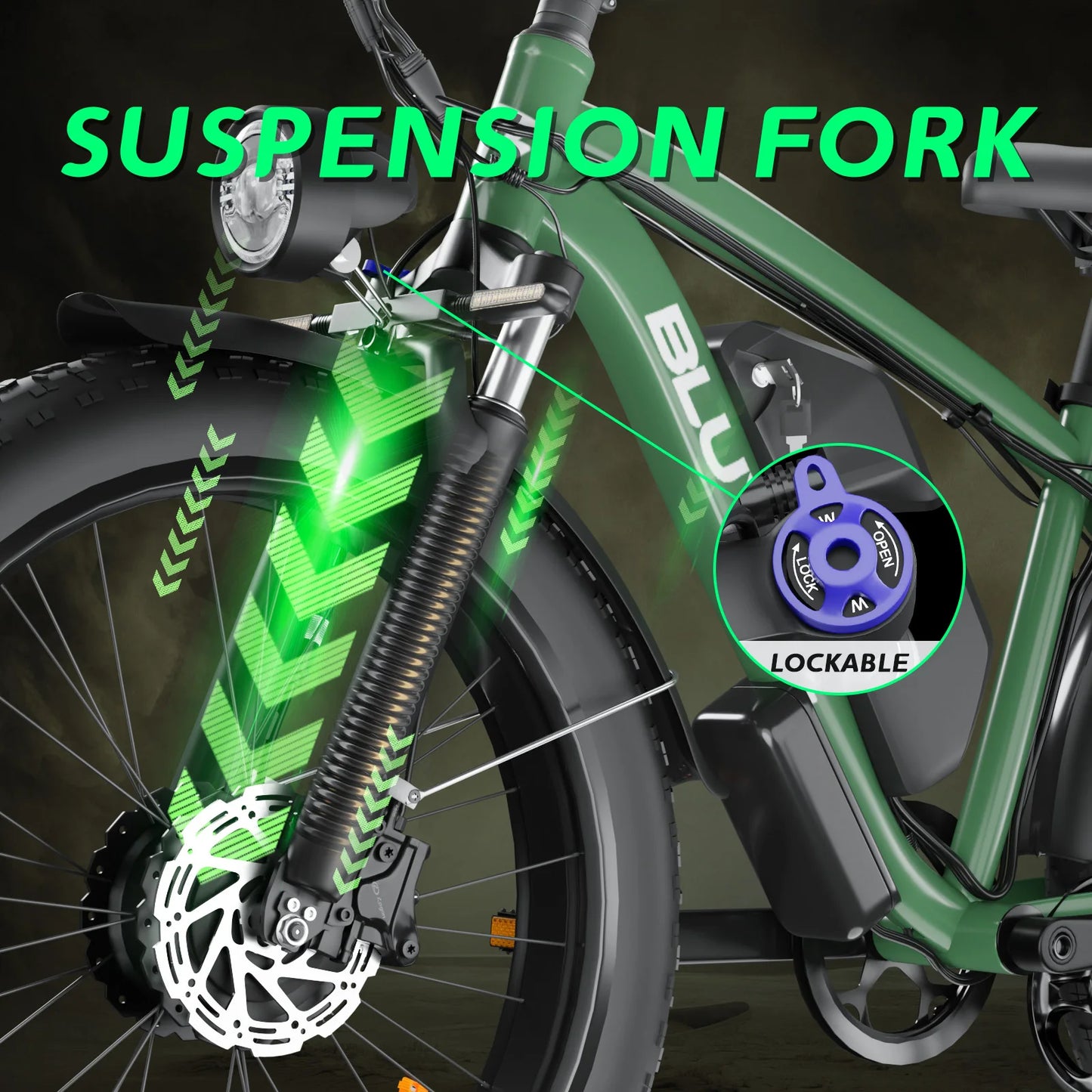 ZEEGR B1 F1 Full Suspension Electric Bike 48V 2000W CE