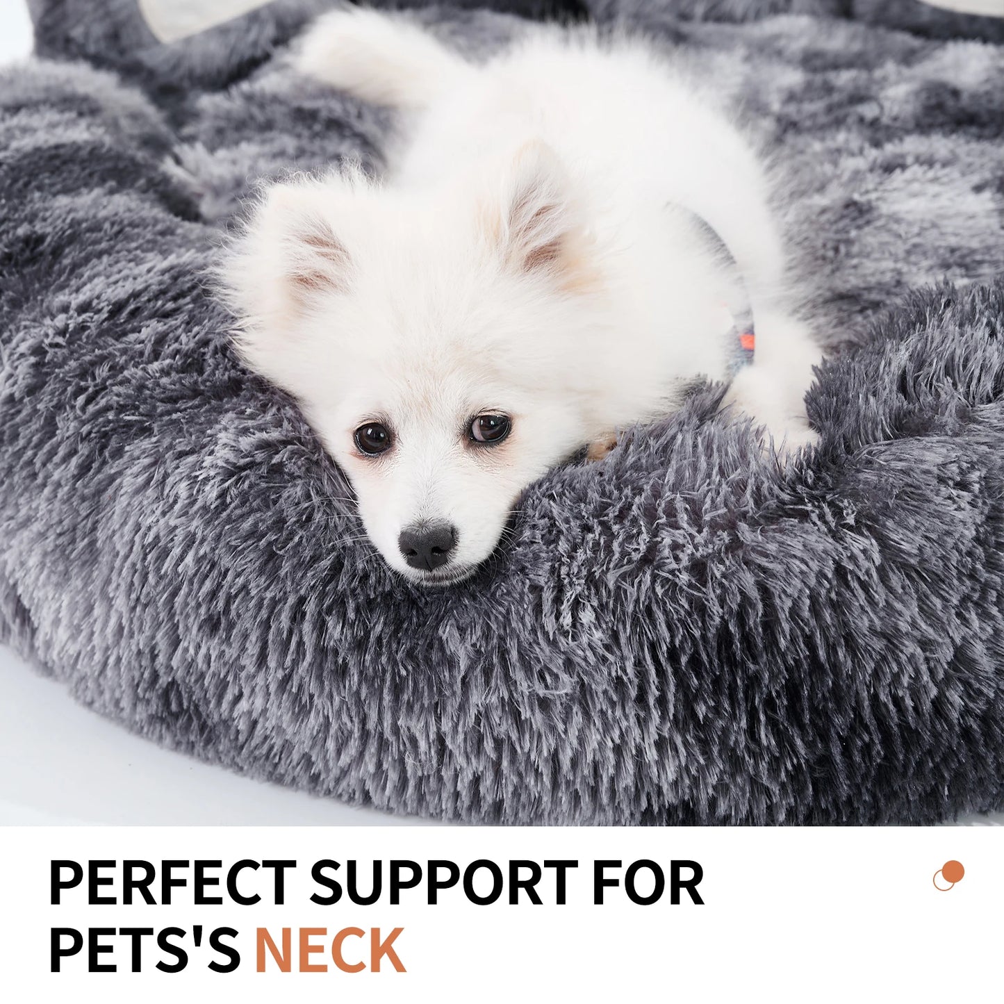 Cozy Comfy Paw Shape Dog Bed Thickened Warm Cushion for Deep Sleeping Cats and Dogs