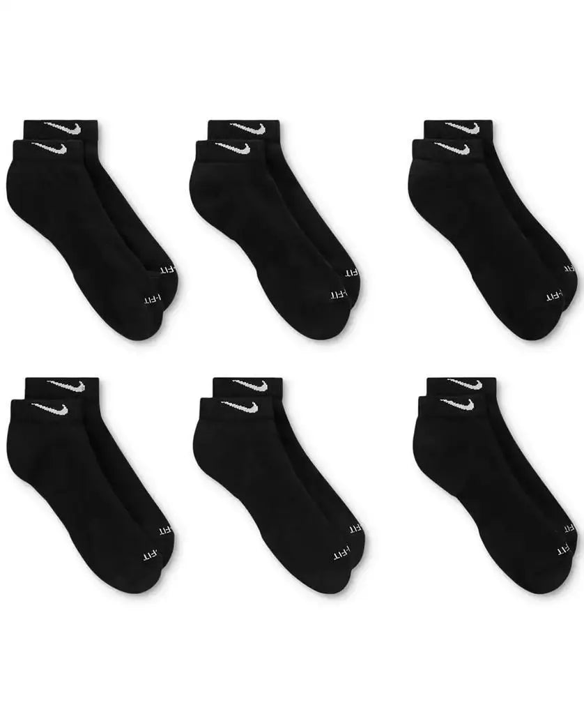 Nike Unisex Everyday Plus Cushioned Training Ankle Socks 6 Pairs