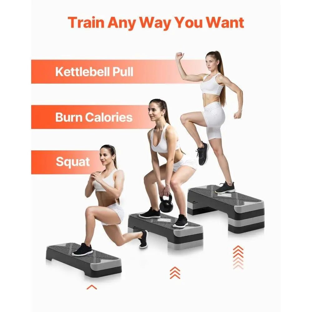 Adjustable Height Aerobic Step Platform by NoEnName_Null