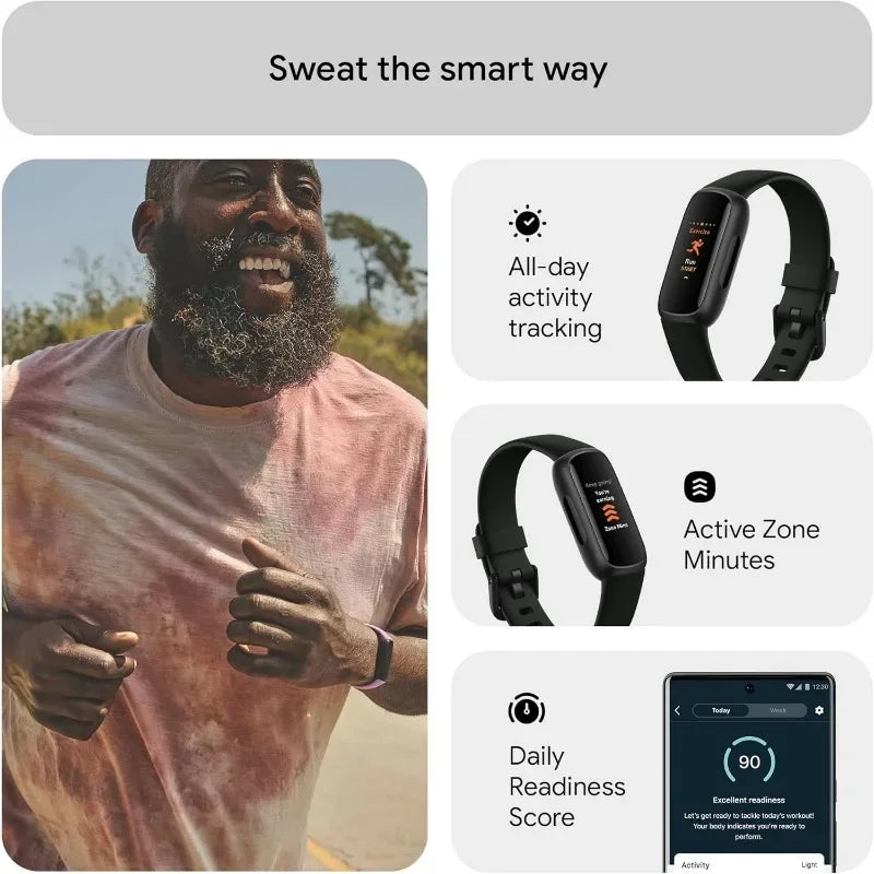 Hign Concerned Inspire 3 Health And Fitness Tracker
