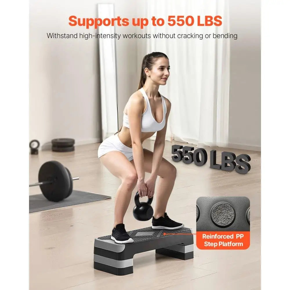 Adjustable Height Aerobic Step Platform by NoEnName_Null