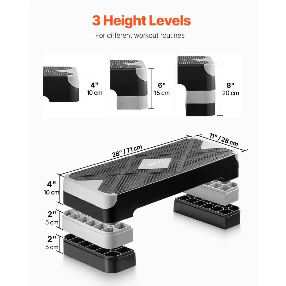 Adjustable Height Aerobic Step Platform by NoEnName_Null