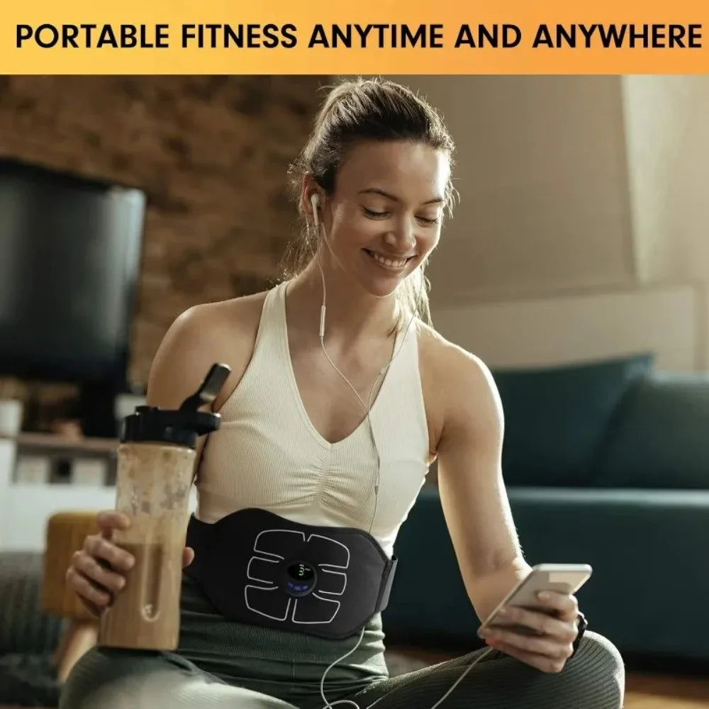 Hign-concerned ABS Stimulator Abdominal Toning Belt