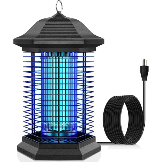Upgraded Mosquito Control Bug Zapper with 3 Control Technologies and 2 Safety Protections for 99.99 Percent Insect Efficiency