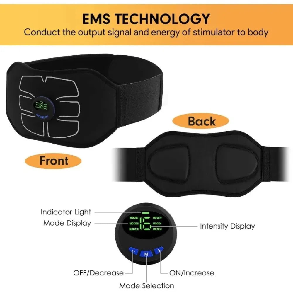 Hign-concerned ABS Stimulator Abdominal Toning Belt