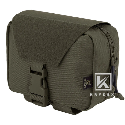 KRYDEX Tactical Rip Away Medical Pouch Tear Off First Aid IFAK Pouch MOLLE EMT Holder Outdoor Emergency Survival Bag 4 Colors