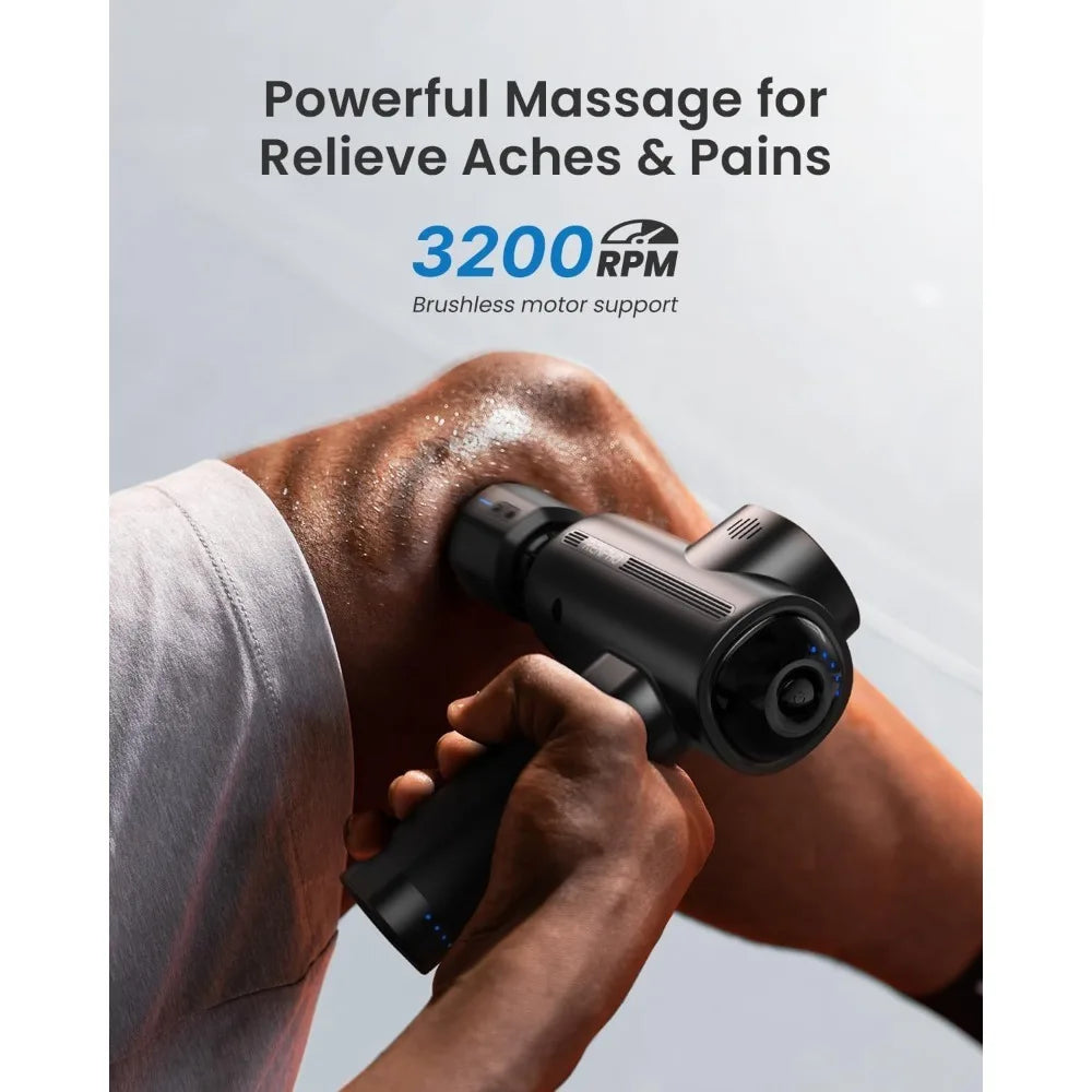 Thermacool Massage Gun Deep Tissue With Heat And Cold Head