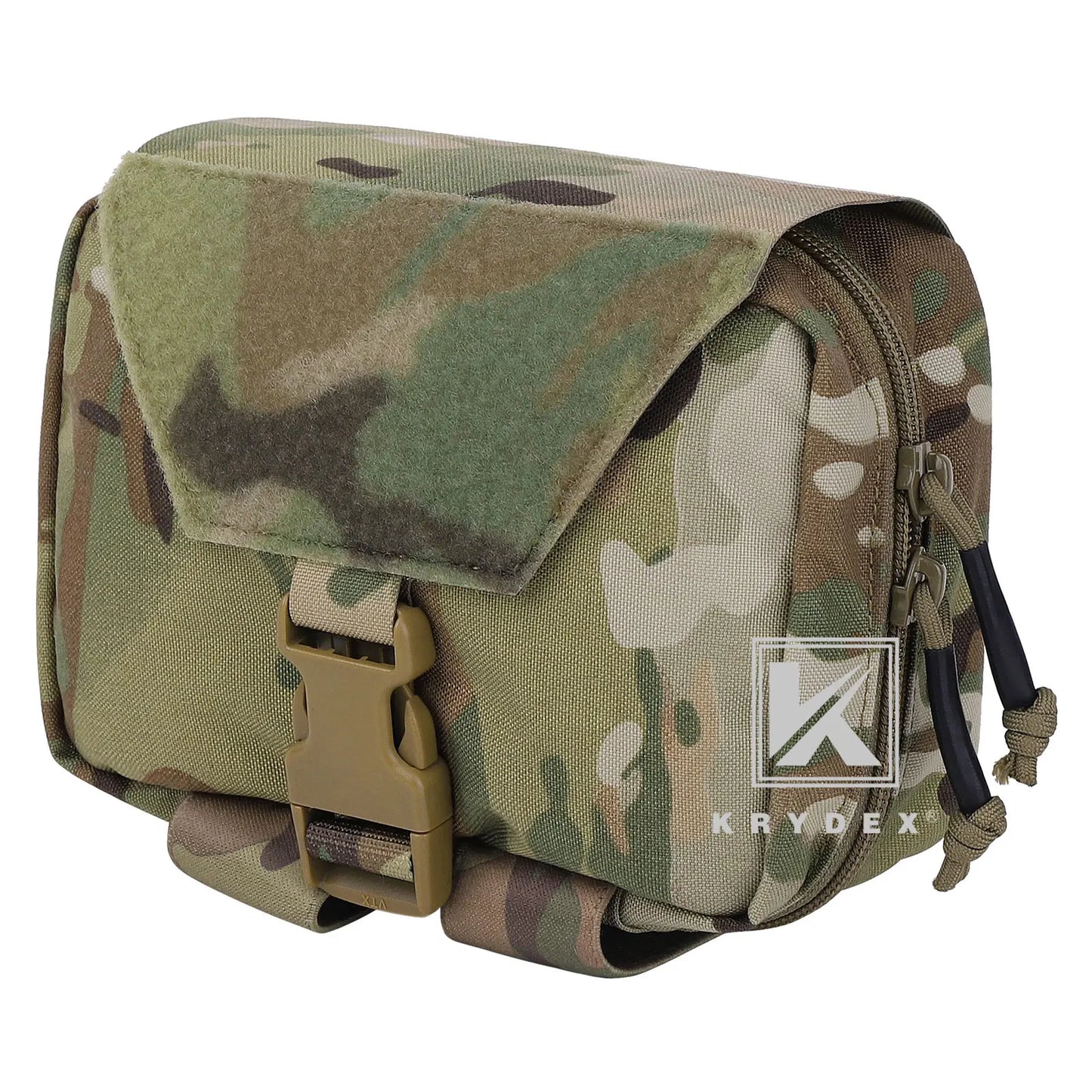KRYDEX Tactical Rip Away Medical Pouch Tear Off First Aid IFAK Pouch MOLLE EMT Holder Outdoor Emergency Survival Bag 4 Colors