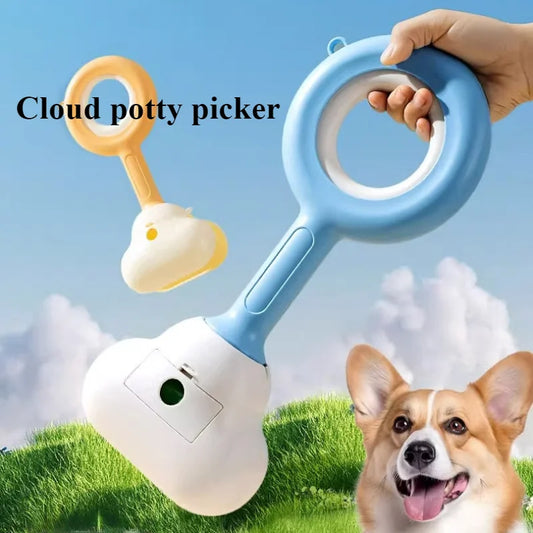 Cloud Potty Picker Dog Pet Potty Picker for Easy Cleanup Walking Dog Potty Supplies
