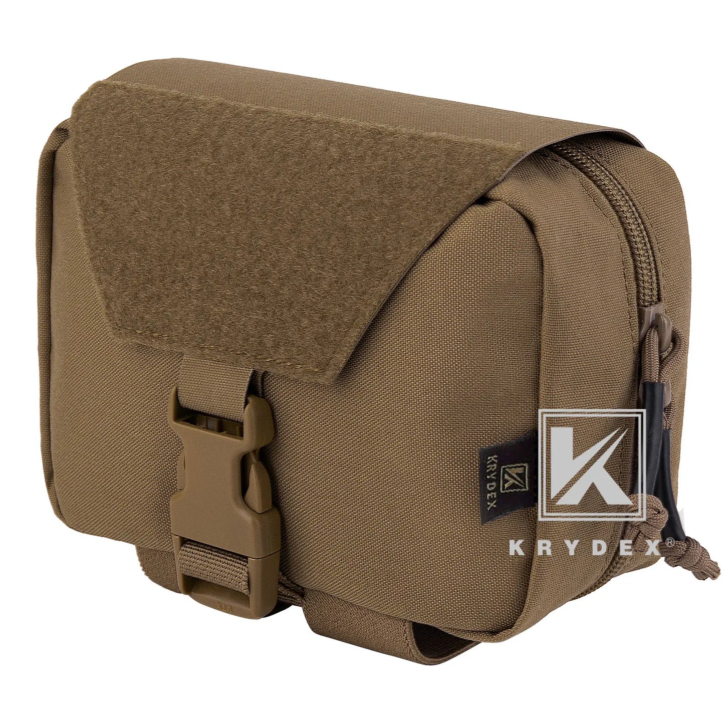 KRYDEX Tactical Rip Away Medical Pouch Tear Off First Aid IFAK Pouch MOLLE EMT Holder Outdoor Emergency Survival Bag in 4 Colors